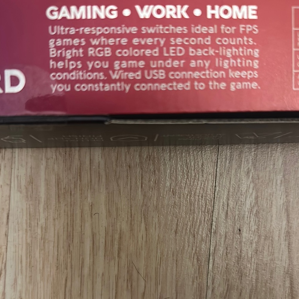 Entry RGB Light-Up Keyboard - Black - Picture 6 of 6